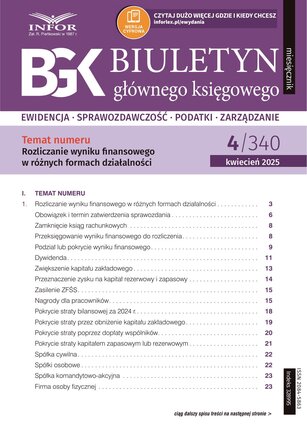 Biuletyn Głównego Księgowego 4/2025