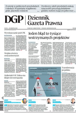 Dziennik Gazeta Prawna 160/2025