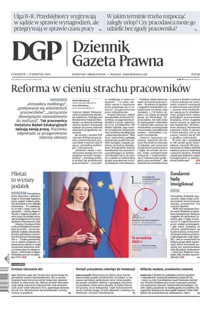 Dziennik Gazeta Prawna 161/2025