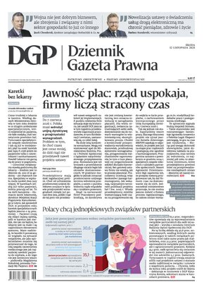 Dziennik Gazeta Prawna 219/2025