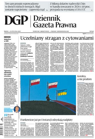 Dziennik Gazeta Prawna 9/2025