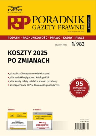 Poradnik Gazety Prawnej 1/2025