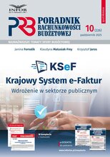 Poradnik Rachunkowości Budżetowej 10/2025