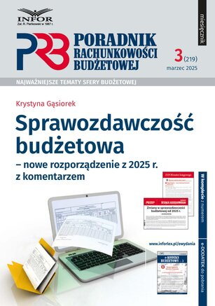 Poradnik Rachunkowości Budżetowej 3/2025