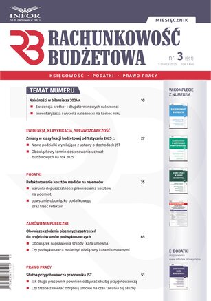 Rachunkowość Budżetowa 3/2025