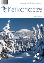 Karkonosze Czasopismo Sudetów Zachodnich 4/2025