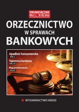 Orzecznictwo w sprawach bankowych 6/2025