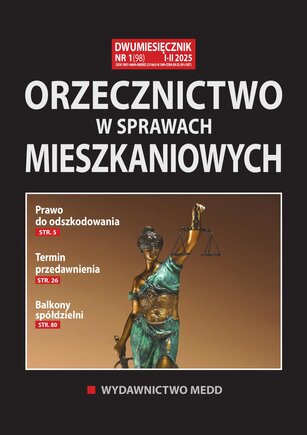 Orzecznictwo w sprawach mieszkaniowych 1/2025
