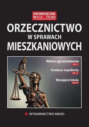 Orzecznictwo w sprawach mieszkaniowych 3/2025