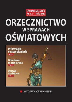 Orzecznictwo w sprawach oświatowych 2/2025