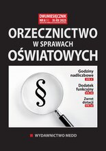 Orzecznictwo w sprawach oświatowych 6/2025