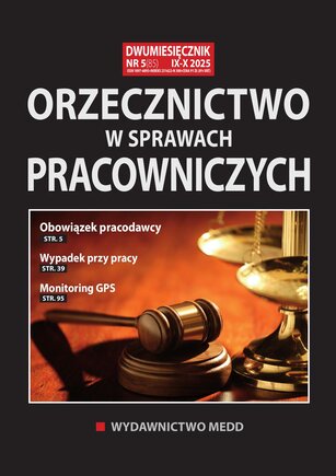 Orzecznictwo w sprawach pracowniczych 5/2025