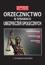 Orzecznictwo w sprawach ubezpieczeń społecznych 6/2025