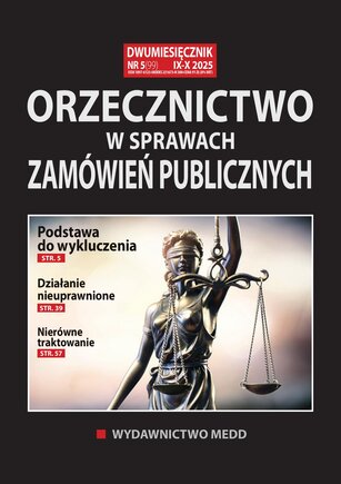 Orzecznictwo w sprawach zamówień publicznych 5/2025