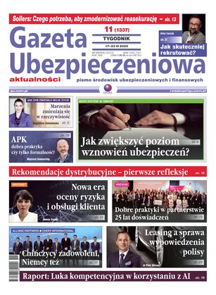 Gazeta Ubezpieczeniowa 11/2025