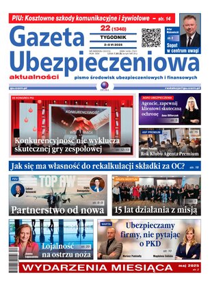 Gazeta Ubezpieczeniowa 22/2025