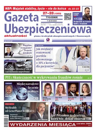 Gazeta Ubezpieczeniowa 27-28/2025
