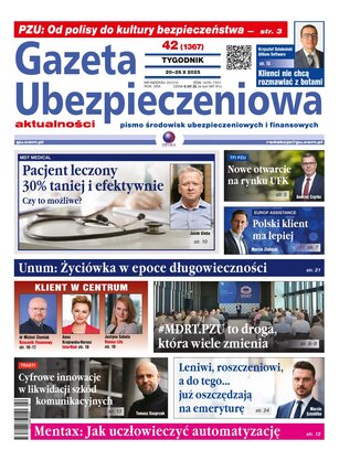 Gazeta Ubezpieczeniowa 42/2025