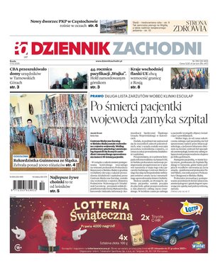 Dziennik Zachodni 292/2025