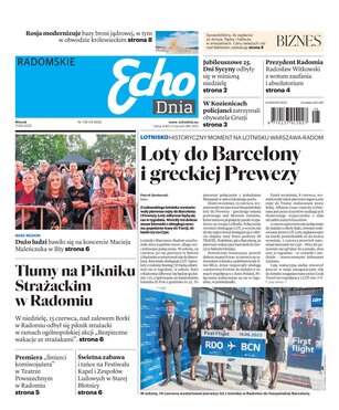 Echo Dnia Radomskie 139/2025