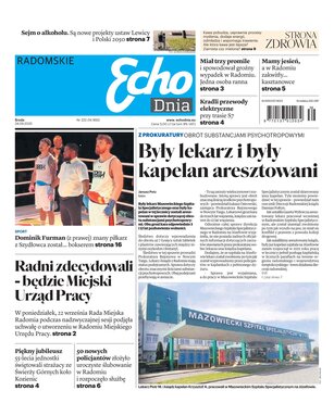 Echo Dnia Radomskie 222/2025