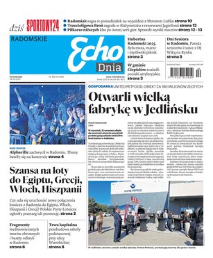 Echo Dnia Radomskie 226/2025