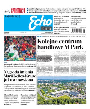Echo Dnia Radomskie 87/2025