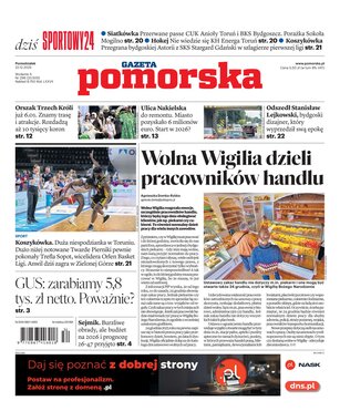 Gazeta Pomorska Bydgoszcz 296/2025