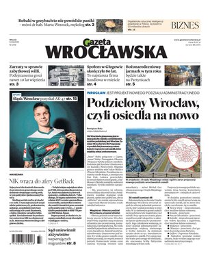 Gazeta Wrocławska 209/2025