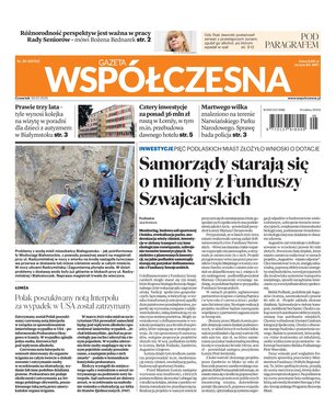 Gazeta Współczesna 20/2025