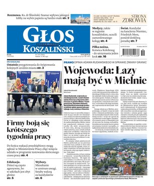Głos Dziennik Pomorza Głos Koszaliński 104/2025