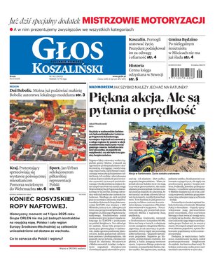Głos Dziennik Pomorza Głos Koszaliński 163/2025