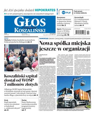 Głos Dziennik Pomorza Głos Koszaliński 17/2025