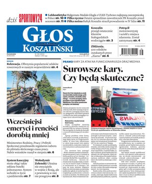 Głos Dziennik Pomorza Głos Koszaliński 196/2025