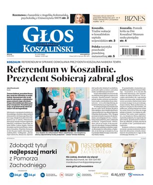 Głos Dziennik Pomorza Głos Koszaliński 209/2025
