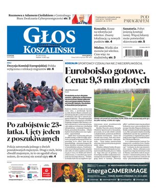 Głos Dziennik Pomorza Głos Koszaliński 263/2025