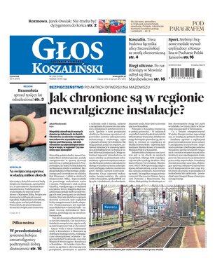 Głos Dziennik Pomorza Głos Koszaliński 269/2025