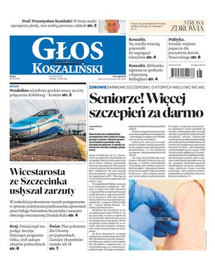 Głos Dziennik Pomorza Głos Koszaliński 274/2025