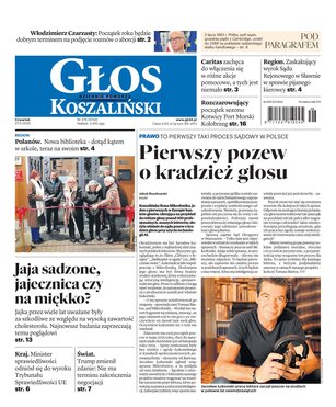 Głos Dziennik Pomorza Głos Koszaliński 275/2025