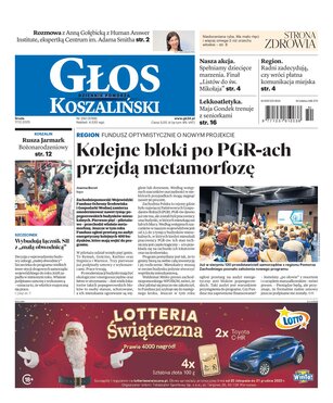 Głos Dziennik Pomorza Głos Koszaliński 292/2025