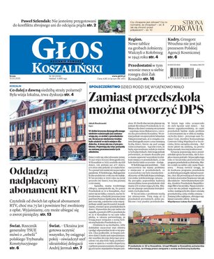 Głos Dziennik Pomorza Głos Koszaliński 59/2025