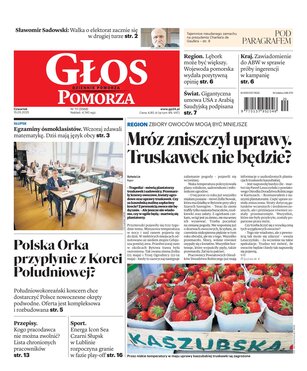 Głos Dziennik Pomorza Głos Pomorza 111/2025