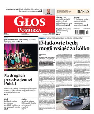 Głos Dziennik Pomorza Głos Pomorza 221/2025
