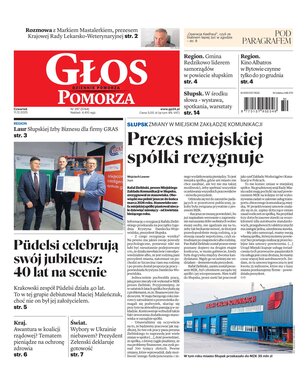 Głos Dziennik Pomorza Głos Pomorza 287/2025