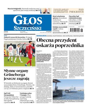 Głos Dziennik Pomorza Głos Szczeciński 30/2025