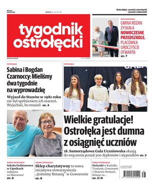 Tygodnik Ostrołęcki Ostrołęka 37/2025