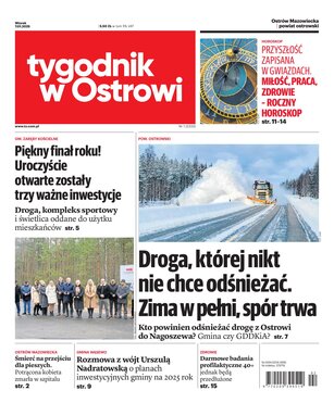 Tygodnik Ostrołęcki Tygodnik w Ostrowi 1/2025