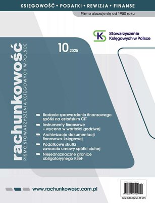 Rachunkowość 10/2025
