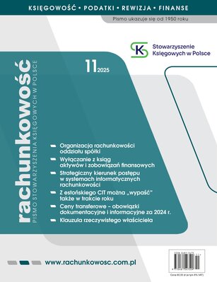 Rachunkowość 11/2025