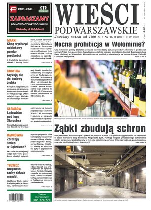 Wieści Podwarszawskie 15/2025